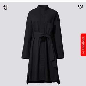 J+ uniqlo shirt dress